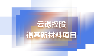 云锡控股 锡基新材料项目