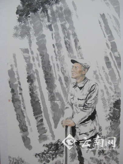  云南师范大学举行“两学一做”主题书画作品展为党95岁生日献礼