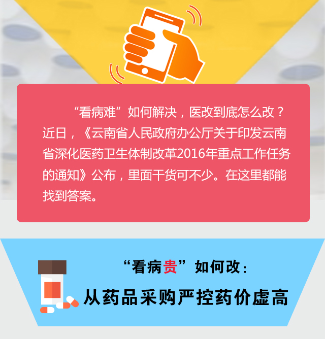  【重大决策解读】看病难看病贵？2016年云南医改这样改