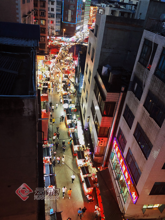 夜市风情街烟火气渐浓 曾经脏乱差的昆明双桥村大变样