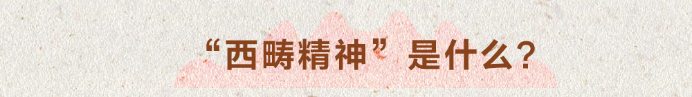 “西畴精神”是什么