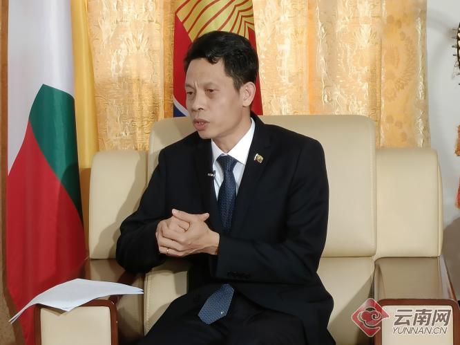 缅甸驻昆明总领事吴多达昂中国抗疫经验为全球提供参考