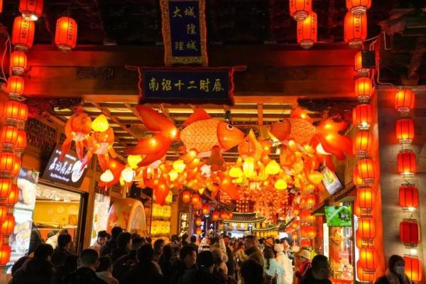 春节假期大理共接待游客593.47万人次、苍洱大地,文旅花开_资料区_云南频道_云南网
