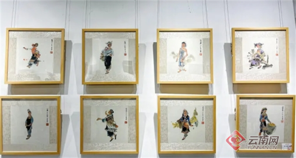大美云南公益画展在昆明市五华文化艺术中心举办