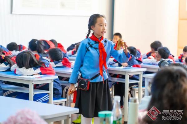 延安精神进校园红色文化育新人昆明东华小学开展延安精神进校园系列