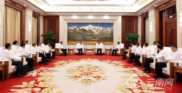 王宁王予波与中国能建总经理倪真会谈_时政_云南频道_云南网